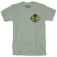 Men's green T-Shirt THUNDER STRUCK| ROKFIT