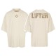 T-Shirt oversize unisexe beige LIFTER | VERY BAD WOD