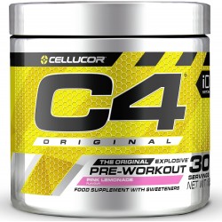 BOOSTER Pre Workout C4 ORIGINAL - 30 servings 204 Gr - PINK LEMONADE| CELLULOR C4