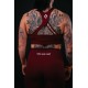 Crop bra CHELSEA model cardinal red| VERY BAD WOD