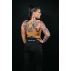 Crop Bra sport high chest jaune gold CHELSEA|VERY BAD WOD