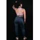 Jogger pant taille haute Femme THE FLEXY Midnight Blue | VERY BAD WOD