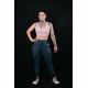 Sport bra BARBARA model pink powder| VERY BAD WOD