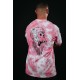 T-Shirt oversize unisexe rose TIE DYE GORILLA | VERY BAD WOD