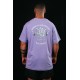 Unisex purple oversized T-Shirt HAND OF DESTINY | VERY BAD WOD