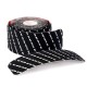 Roll of 32 pre-cut finger protection strips Tape Black| WOD & DONE