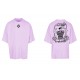 T-Shirt oversize unisexe rose clair FRENCH WOD | VERY BAD WOD