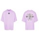 T-Shirt oversize unisexe rose clair HAND OF DESTINY | VERY BAD WOD