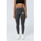 Legging taille haute galbant Femme MARBLE noir | VERY BAD WOD