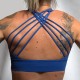 Brassière sport bleu électrique ISABEL | VERY BAD WOD