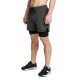 COMPRESION Short 2 in 1 Dark Green for men| PICSIL