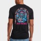 T-shirt sport noir unisexe JUSTHANG - The Monkey of Wisdom