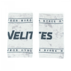 Bandes de poignets HYROX blanches Velites – Édition spéciale