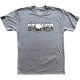 T-Shirt homme gris STONER pour athlète by SAVAGE BARBELL