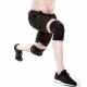 7 mm pair of Knee Sleeves Black and Carbon | REHBAND