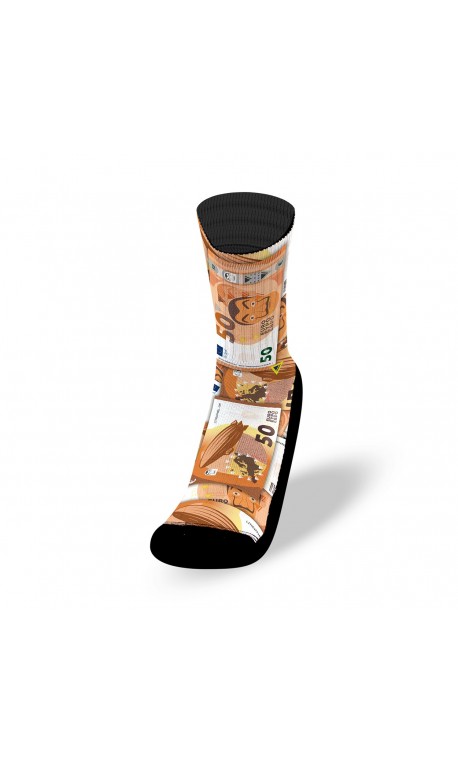 Multicolores workout socks DALI NOTES | LITHE APPAREL