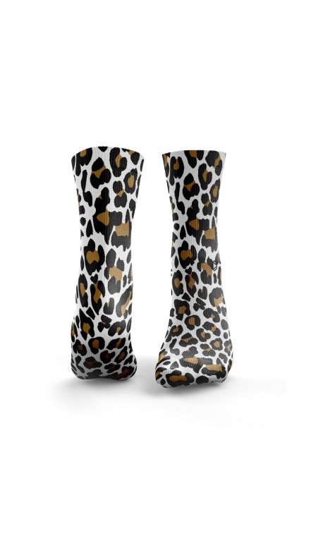 Multicolor workout LEOPARD ORIGINAL WHITE socks – HEXXE SOCKS
