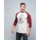 Baseball tee unisex burgundy FRENCH WOD| VERY BAD WOD x WILL LENNART TATOO