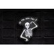 Patch PVC 3D velcro noir DO YOU EVEN FLEX pour athlète | VERY BAD WOD