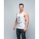 Training tank white INK YOUR WOD for men | VERY BAD WOD x WILL LENNART TATOO