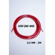 Cable 2,5 mm Rouge 3 m| VERY BAD WOD